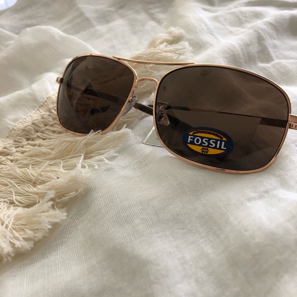[Fossil] Aviator Sunglasses